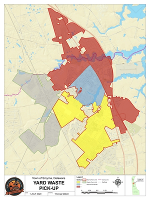 Yard Waste Pick-Up Map