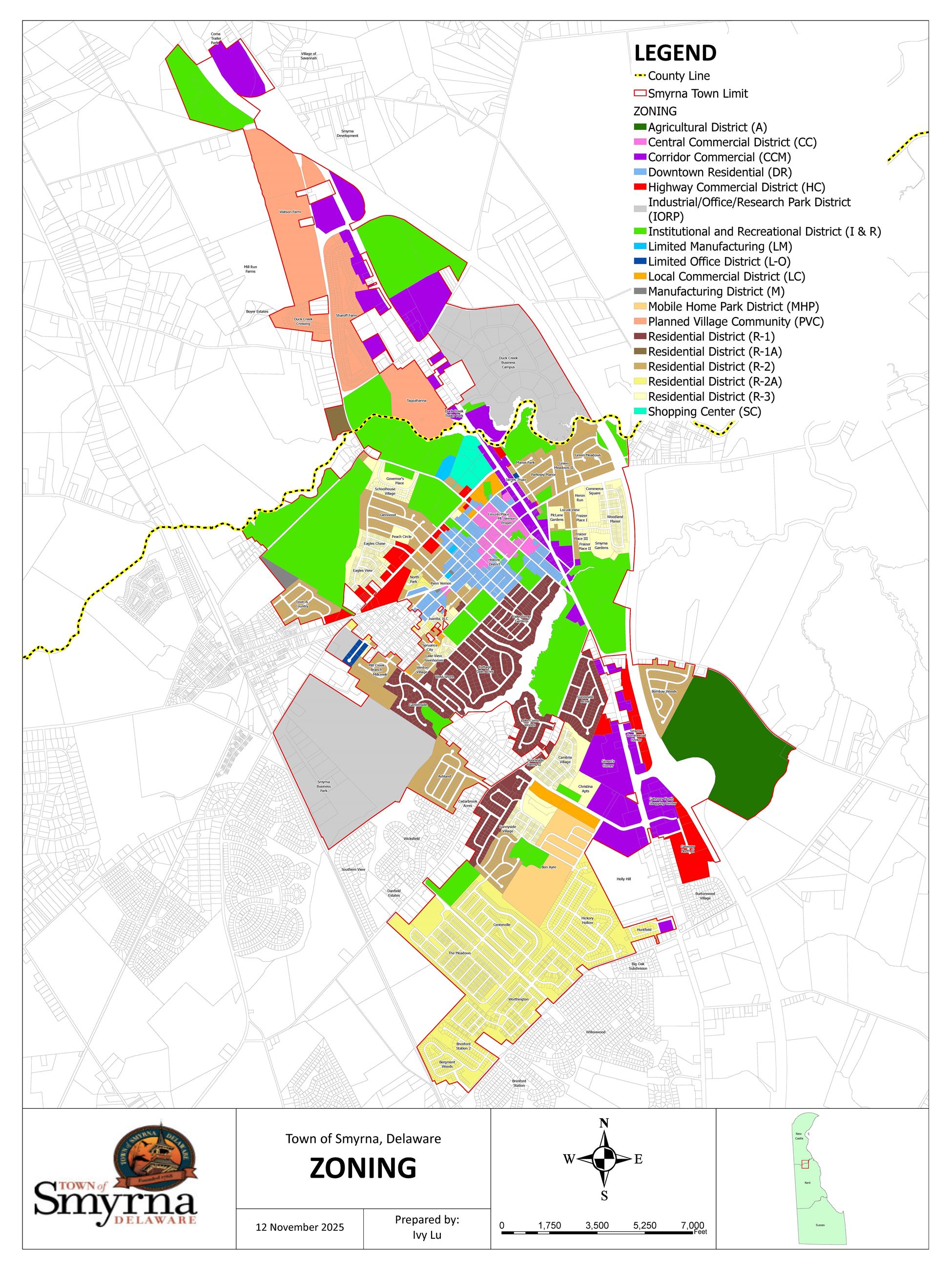 2025 Online Zoning Map