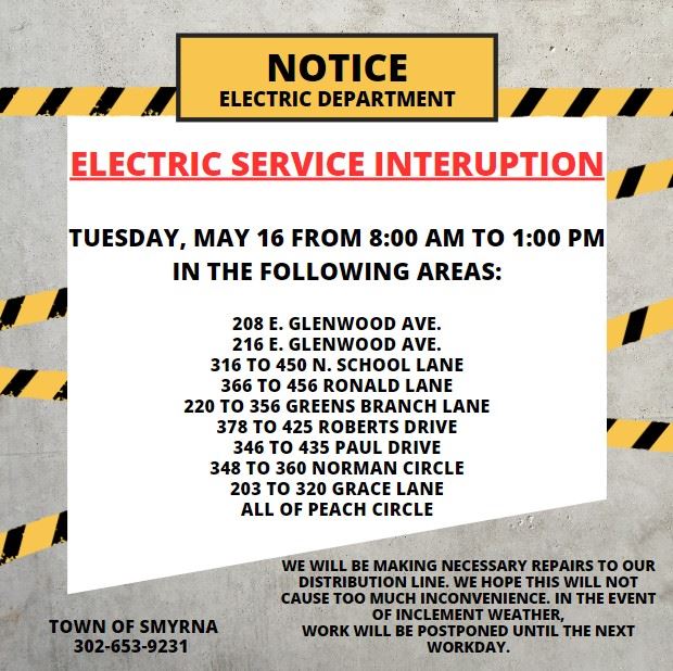 electric notice