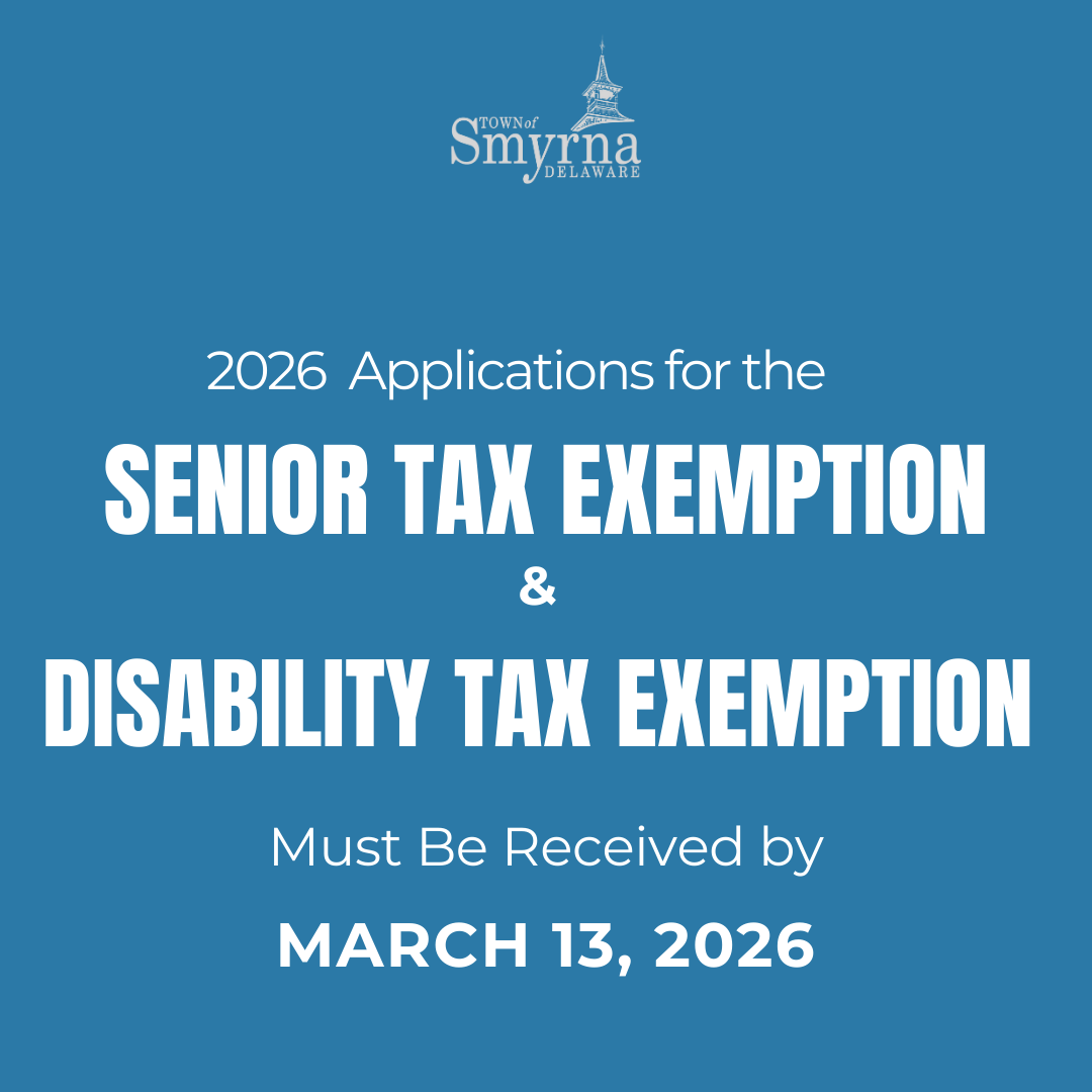 Senior and Disability Tax Exemption Notice Lt Blue