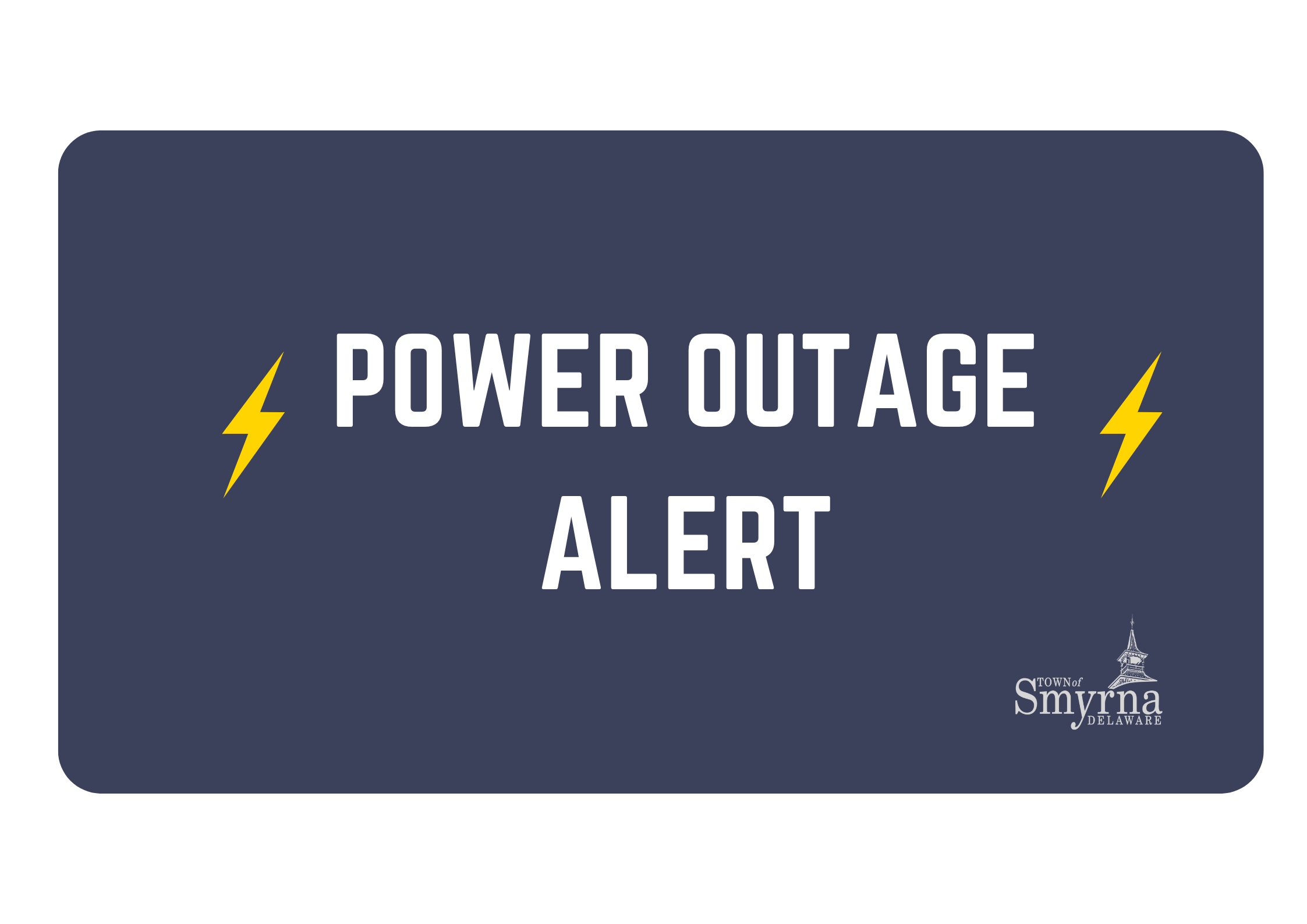 POWER OUTAGE ALERT