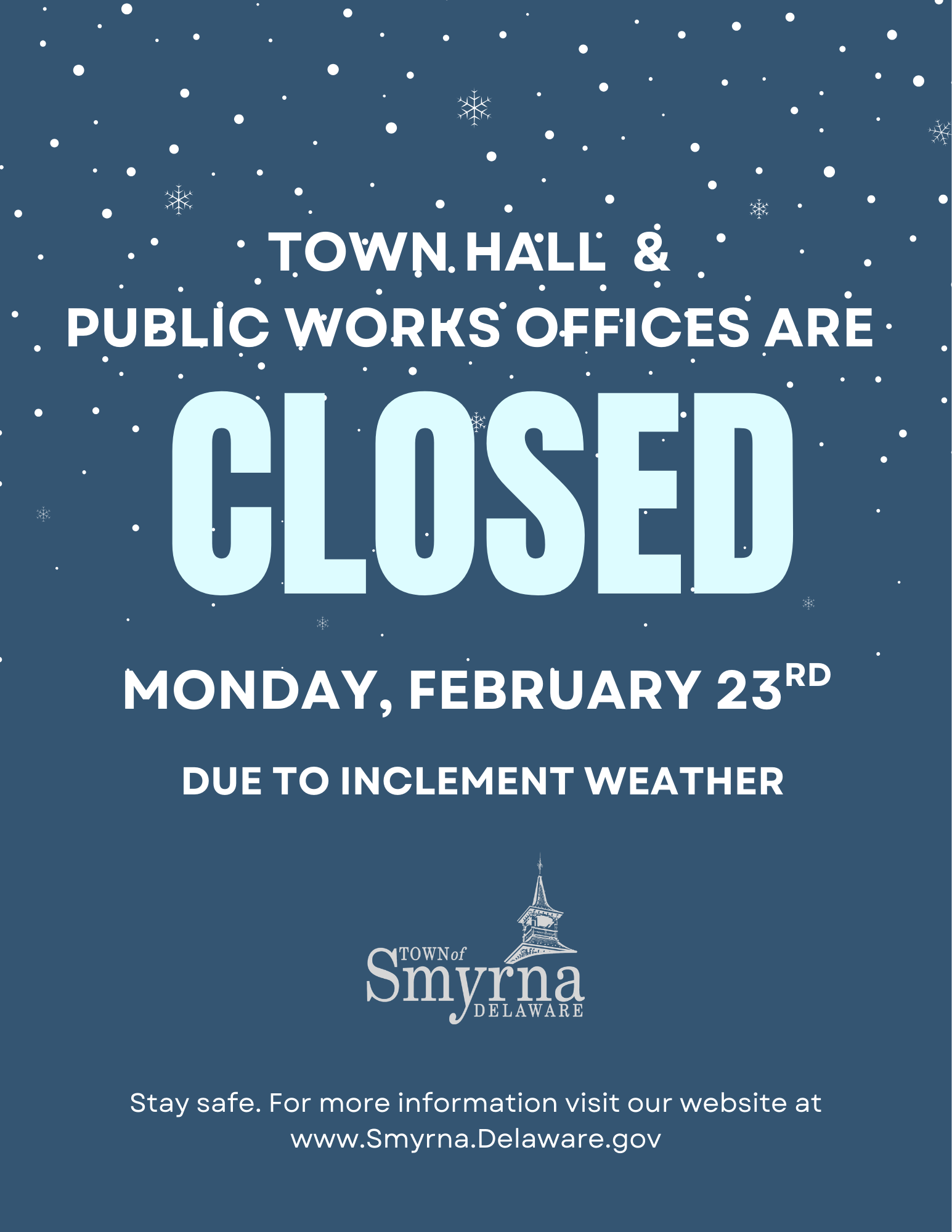 Town Offices Closed (1)